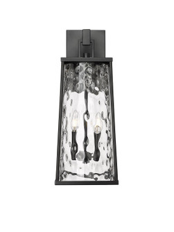 Dutton Two Light Outdoor Wall Sconce in Powder Coated Black (59|10602-PBK)