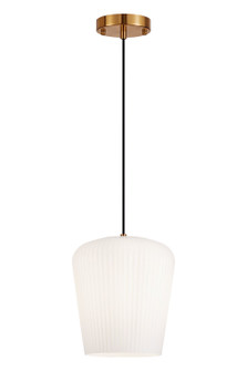 Charismo One Light Pendant in Aged Gold Brass (423|C61001AGOP)