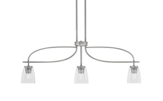 Cavella Three Light Island Pendant in Graphite (200|3936-GP-461)