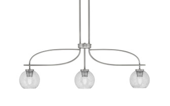 Cavella Three Light Island Pendant in Graphite (200|3936-GP-4102)