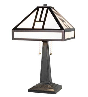 Mission Two Light Table Lamp in Mahogany Bronze (57|270906)
