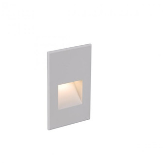 Led20 Vert LED Step and Wall Light in White On Aluminum (34|WL-LED201-30-WT)