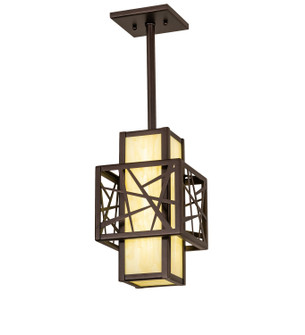 Quadrato LED Pendant in Dark Bronze (57|268565)