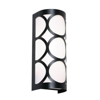 Lake Two Light Wall Sconce in Black (162|LAKS0513CBBK)