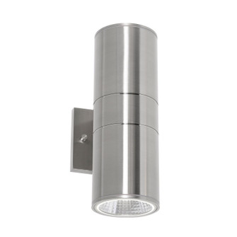 Everly LED Outdoor Wall Sconce in Satin Nickel (162|EVYW070418LAJMVSN)