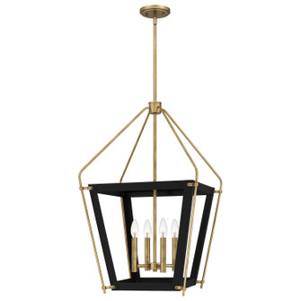 Abbeville Four Light Pendant in Earth Black (10|QP5348EK)