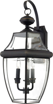 Newbury Three Light Outdoor Wall Lantern in Medici Bronze (10|NY8318Z)