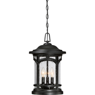 Marblehead Three Light Outdoor Hanging Lantern in Mystic Black (10|MBH1911K)