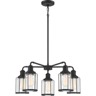 Ludlow Five Light Chandelier in Earth Black (10|LUD5026EK)