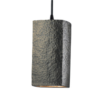 Radiance One Light Pendant in Hammered Brass (102|CER-6210-HMBR-MBLK-BKCD)