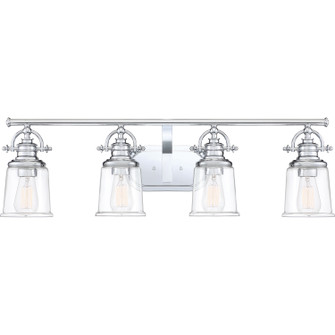 Grant Four Light Bath Fixture in Polished Chrome (10|GRT8604C)