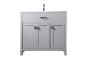 Harrison SIngle Bathroom Vanity in Grey (173|VF28836GR)