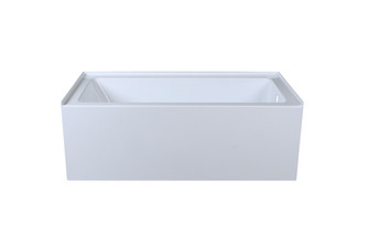 Niklaus Bathtub in Glossy White (173|BT201-R3060GW)