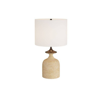Bridgeport Table Lamp in Sand, Faux Travertine (314|PTC15-SH027)