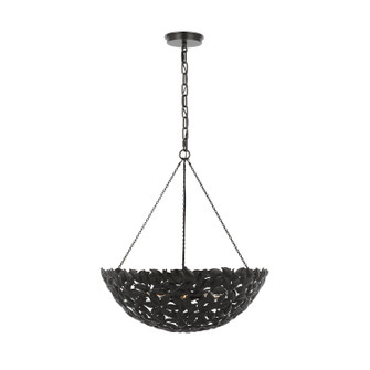 Kelan Six Light Pendant in Aged Iron (454|AP1186AI)