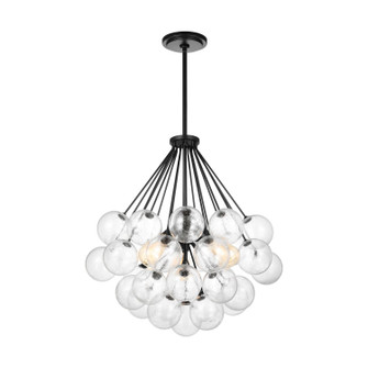 Bronzeville Three Light Pendant in Midnight Black (454|6514303-112)