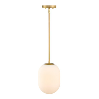 Noor One Light Pendant in Brushed Gold (43|D324M-8P-BG)