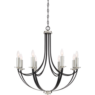 Alana Eight Light Chandelier in Mystic Black (10|ANA5008K)