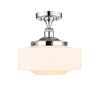 Edison One Light Semi-Flush Mount in Polished Chrome (405|616-1F-PC-G691-12)