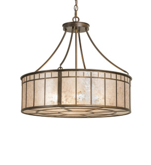 Glendale Four Light Pendant in Antique Copper (57|271105)