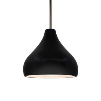 Radiance One Light Pendant in Carbon - Matte Black (102|CER-6560-CRB-NCKL-RIGID)