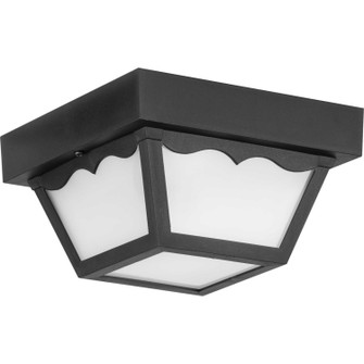 Ceiling Mount - Polycarbonate One Light Outdoor Flush Mount in Black (54|P5744-31)