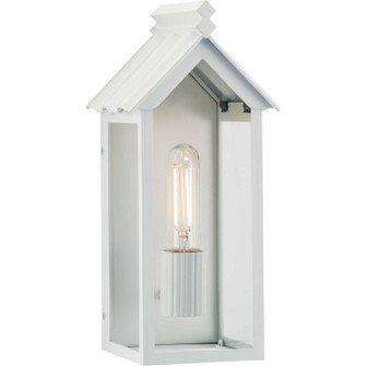 Point Dume-Dunemere One Light Outdoor Wall Lantern in Shelter White (54|P560303-192)
