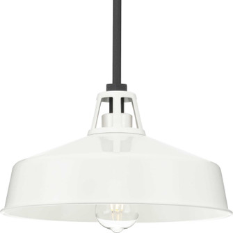 Cedar Springs One Light Outdoor Pendant in White (54|P550116-030)