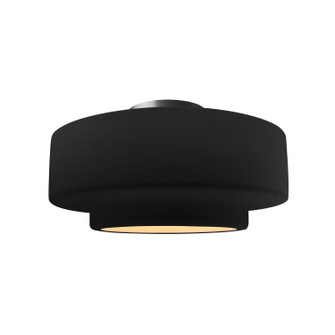 Radiance One Light Semi-Flush Mount in Carbon - Matte Black (102|CER-6363-CRB-NCKL)