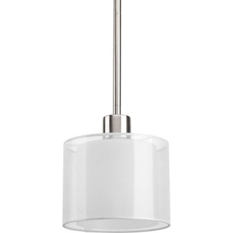 Invite One Light Mini Pendant in Brushed Nickel (54|P5110-09)