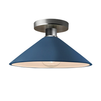 Radiance One Light Semi-Flush Mount in Midnight Sky (102|CER-6330-MID-NCKL)