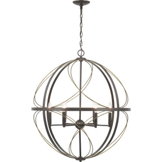 Brandywine Six Light Pendant in Antique Bronze (54|P500069-020)