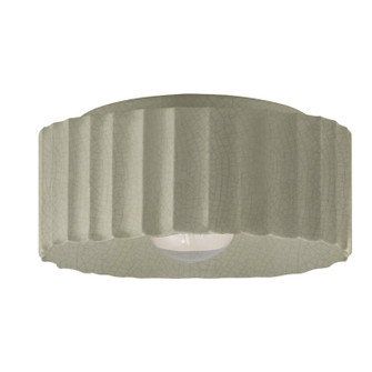 Radiance One Light Flush-Mount in Celadon Green Crackle (102|CER-6187-CKC)