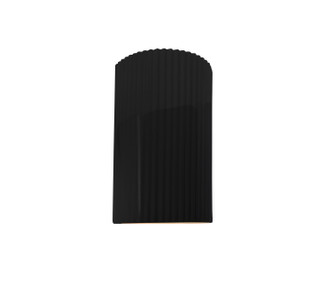 Ambiance LED Outdoor Wall Sconce in Gloss Black w/ Matte White (102|CER-5740W-BKMT)