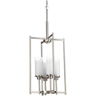 Alexa Four Light Foyer Pendant in Brushed Nickel (54|P3977-09)