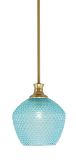 Zola One Light Pendant in New Age Brass (200|76-NAB-4925)