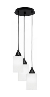 Array Three Light Pendalier in Matte Black (200|1816-MB-3001)