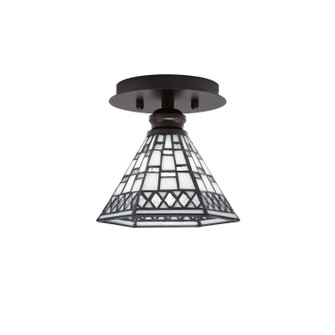 Edge One Light Semi-Flush Mount in Espresso (200|1160-ES-9105)