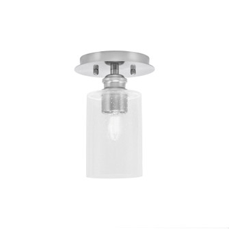 Edge One Light Semi-Flush Mount in Brushed Nickel (200|1160-BN-300)