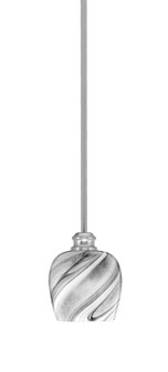 Edge One Light Mini Pendant in Brushed Nickel (200|1151-BN-4819)