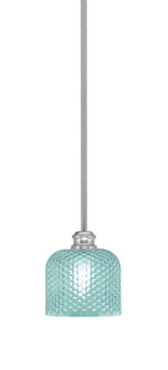 Edge One Light Mini Pendant in Brushed Nickel (200|1151-BN-4615)