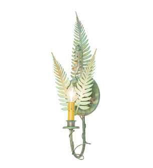 Fern One Light Wall Sconce in Verdigris On Brass (57|272214)