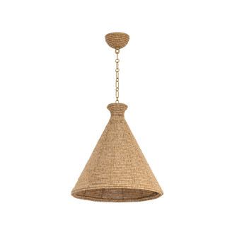 Tallman One Light Pendant in Vintage Gold Leaf (70|5020-VGL)