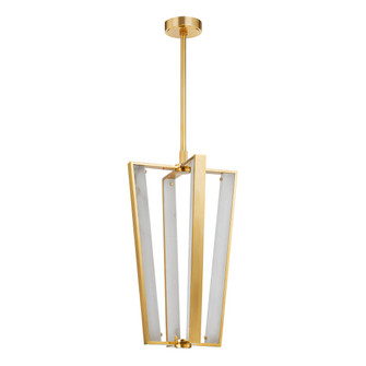 Edgemere LED Pendant in Aged Brass (70|4054-AGB)