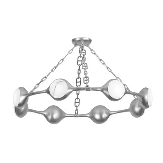 Riviere LED Chandelier in Vintage Gold Leaf (68|465-40-VGL)