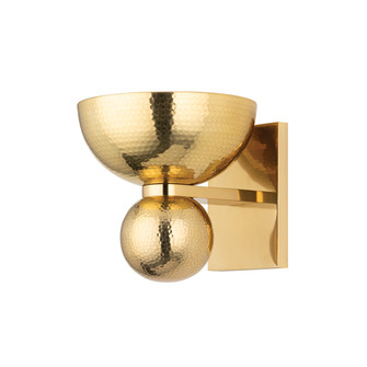 Catania One Light Wall Sconce in Vintage Brass (68|456-01-VB)