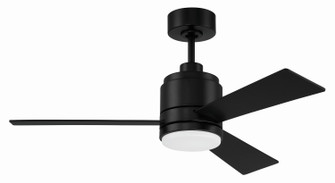 McCoy 42 3 Blade 42''Ceiling Fan in Flat Black (46|MCY42FB3)