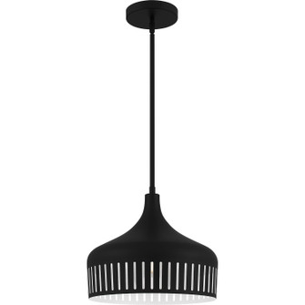 Quoizel Pendant One Light Pendant in Matte Black (10|QP6208MBK)