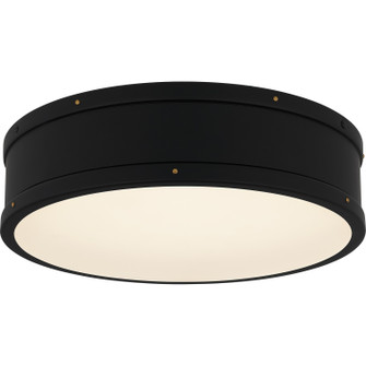 Quoizel Flush Mount LED Flush Mount in Matte Black (10|QFL5224MBK)