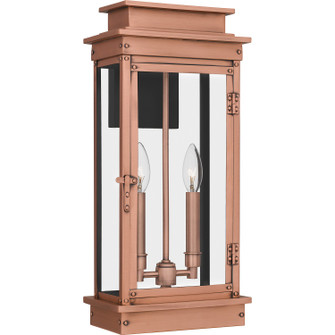 Noelle Two Light Outdoor Wall Mount in Aged Copper (10|NOE8409AC)